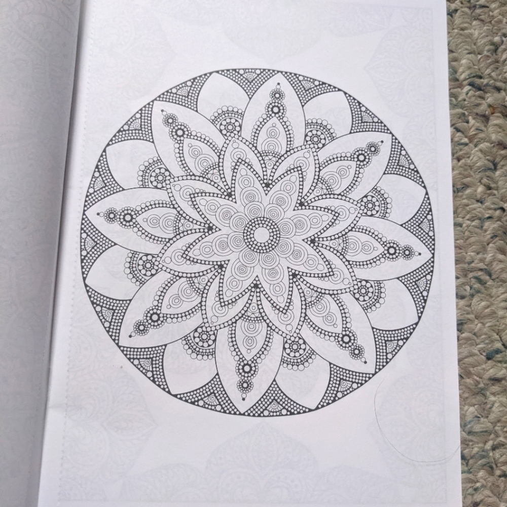 Mandala Colouring Book - Picture 2 of 5